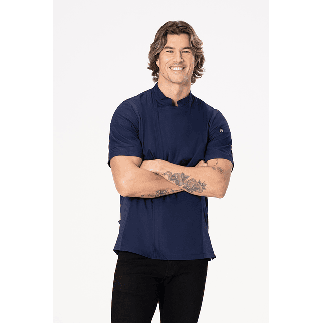 Chaqueta Chef Works Unisex Springfield Azul