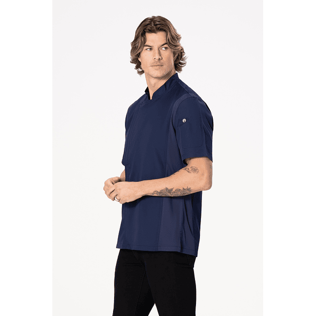 Chaqueta Chef Works Unisex Springfield Azul