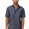 Camisa Chef Works Detroit Azul