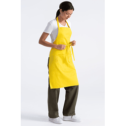 Pechera Chef Works Clásica F8 Amarillo