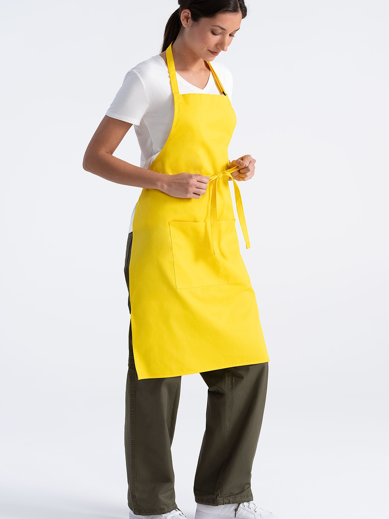 Pechera Chef Works Clásica F8 Amarillo 1