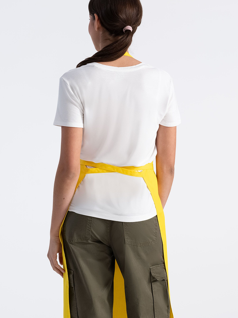 Pechera Chef Works Clásica F8 Amarillo 2