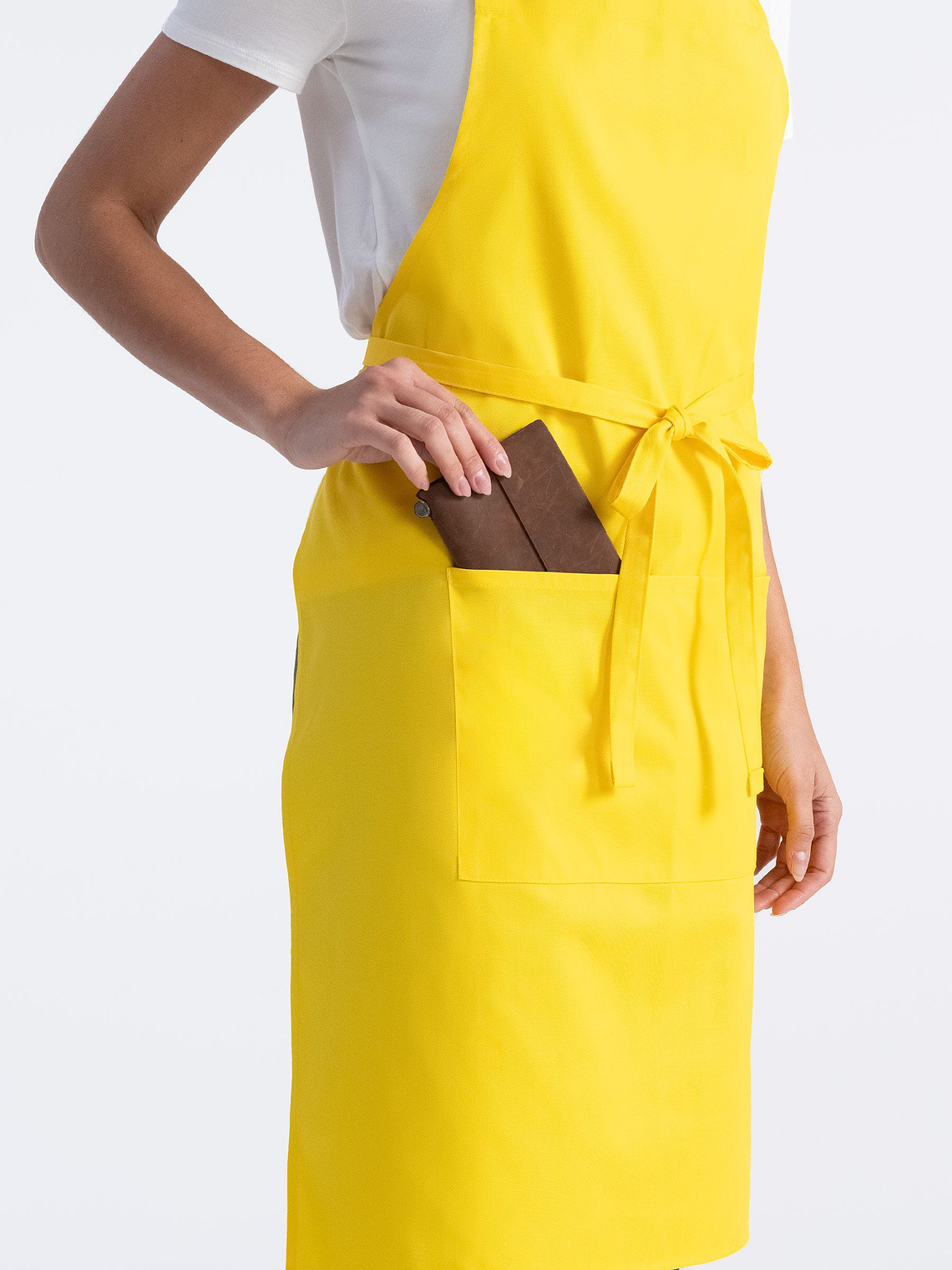 Pechera Chef Works Clásica F8 Amarillo 4