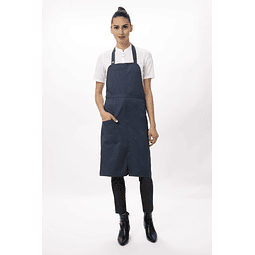 Pechera Chef Works Brio Azul