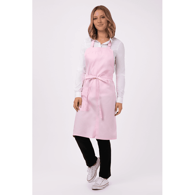 Pechera Chef Works Brio Rosada