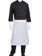 Set Estudiante Gastronómico Chef Works Clásico Pantalón Negro Unisex  - Miniatura 8