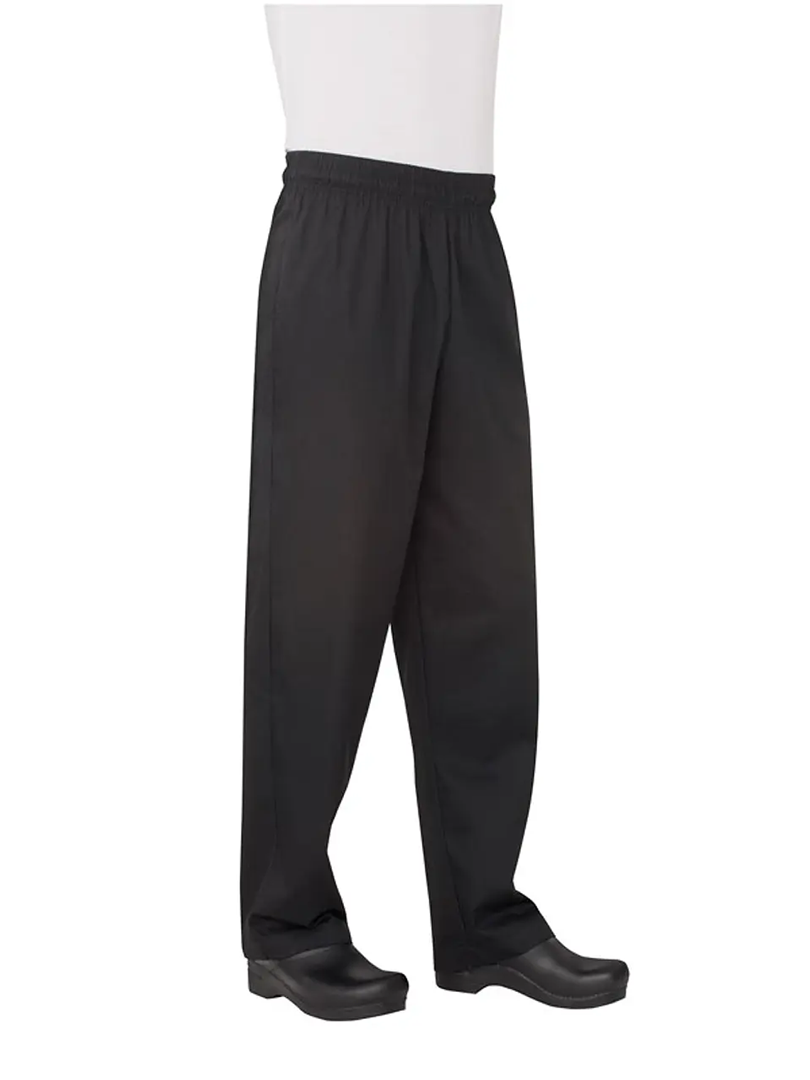 Set Estudiante Gastronómico Chef Works Clásico Pantalón Negro Unisex  5