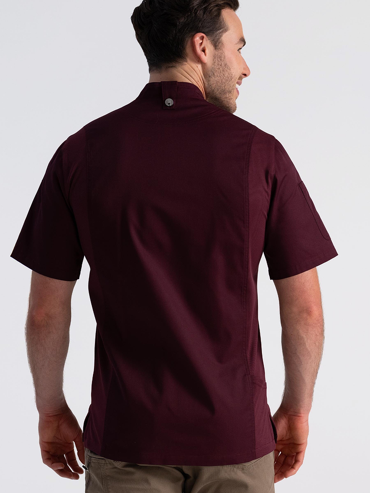 Chaqueta Chef Works Unisex Springfield Merlot 2