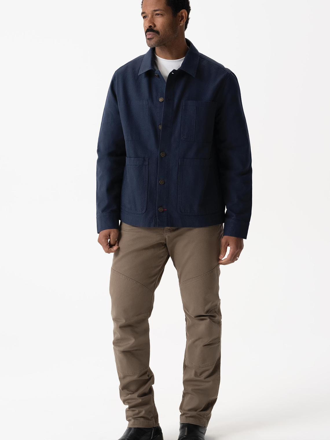 Chaqueton Chef Works Unisex Urbano Utility Azul 1