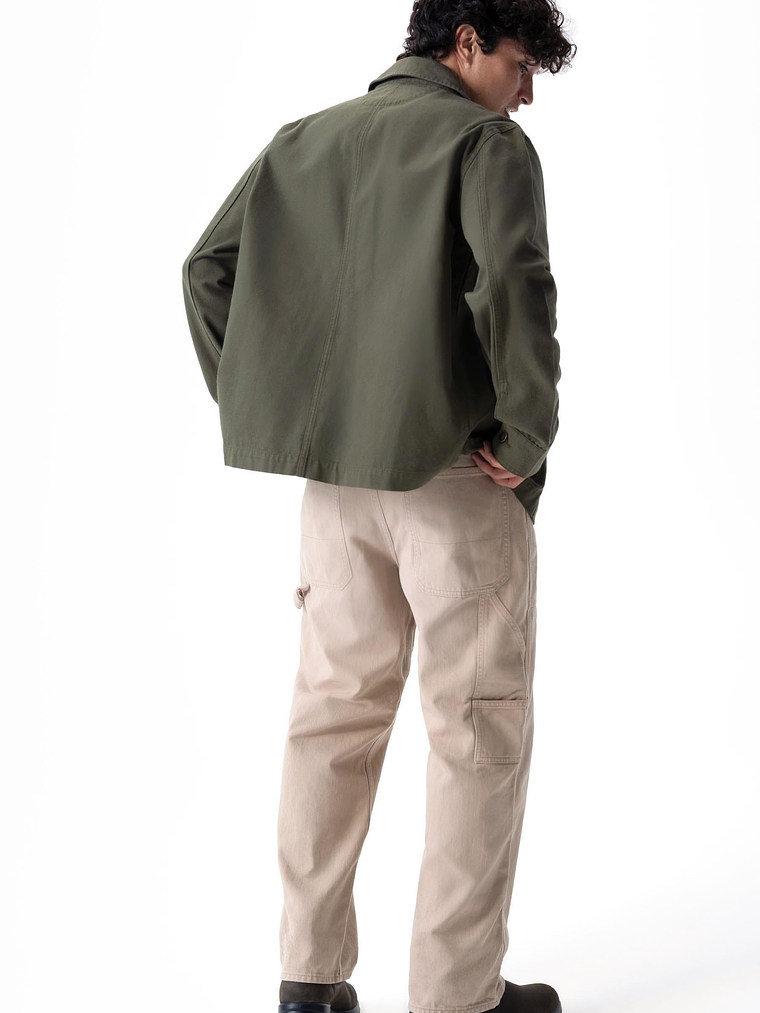 Chaqueton Chef Works Unisex Urbano Utility Verde 2