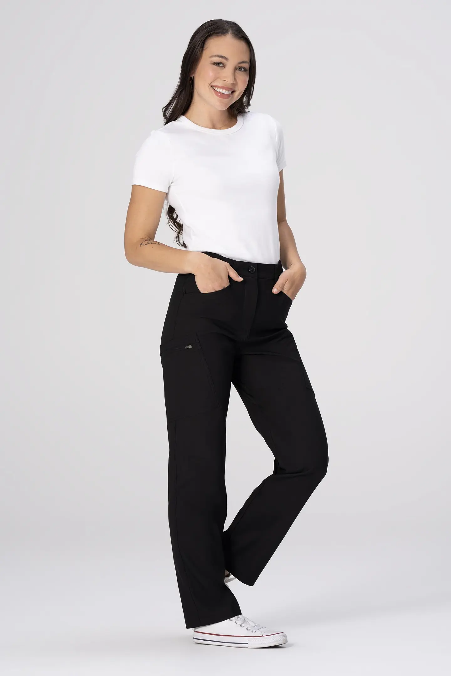 Pantalón Chef Works Cargo Premium Mujer  4