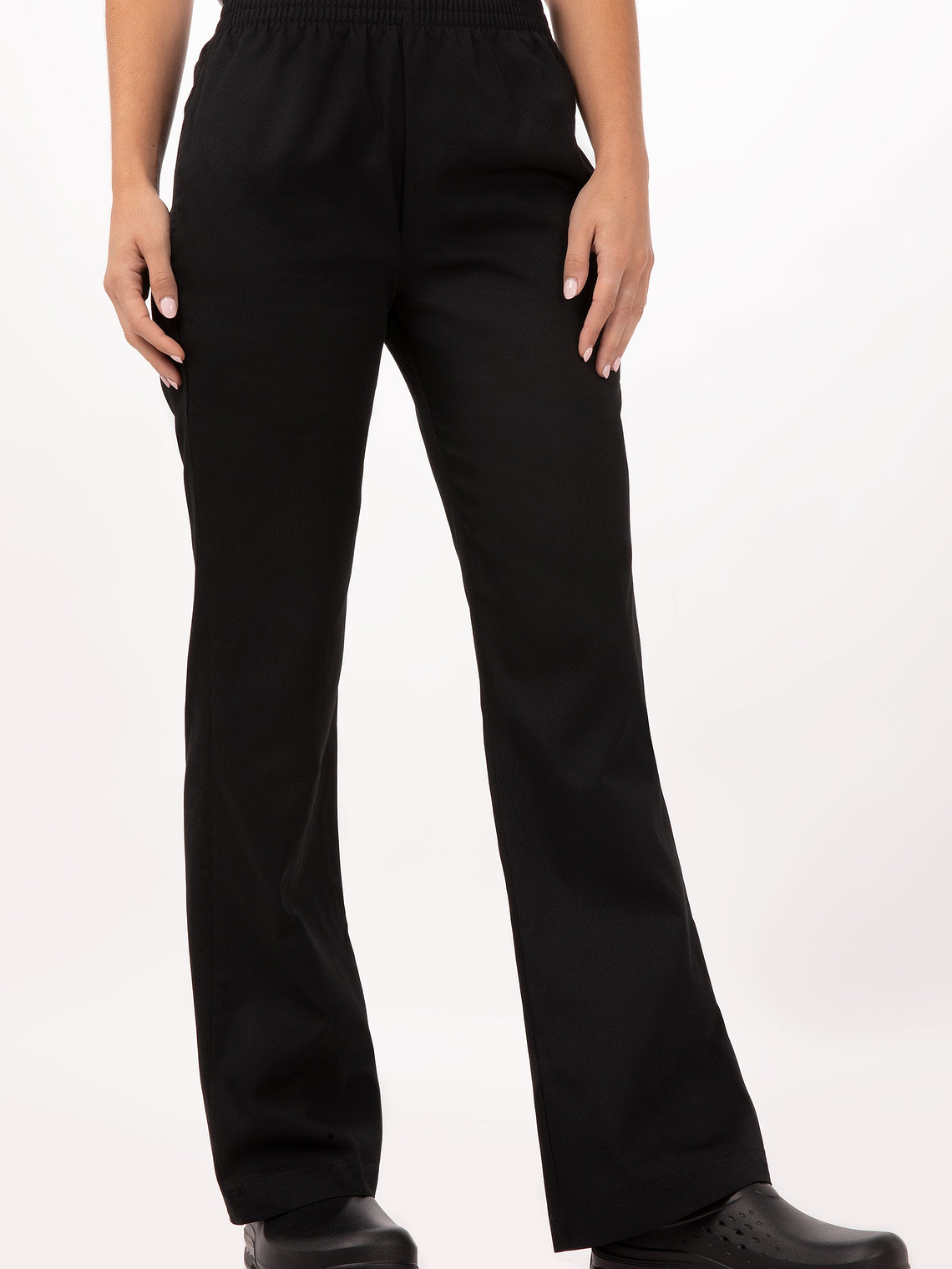 Pantalón Mujer Baggy Essential Negro 1