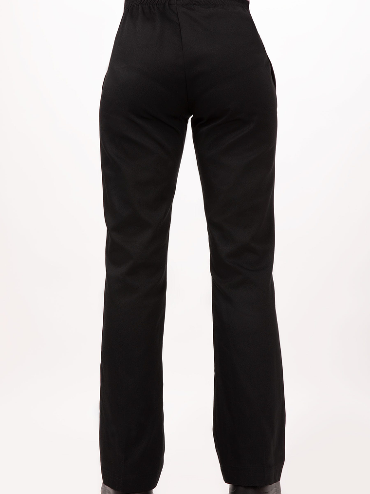 Pantalón Mujer Baggy Essential Negro 2