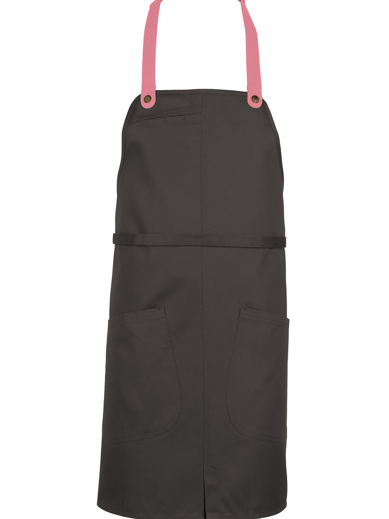 Pechera Chef Works Bundle Gris Tirantes Intercambiables en Ecocuero 6