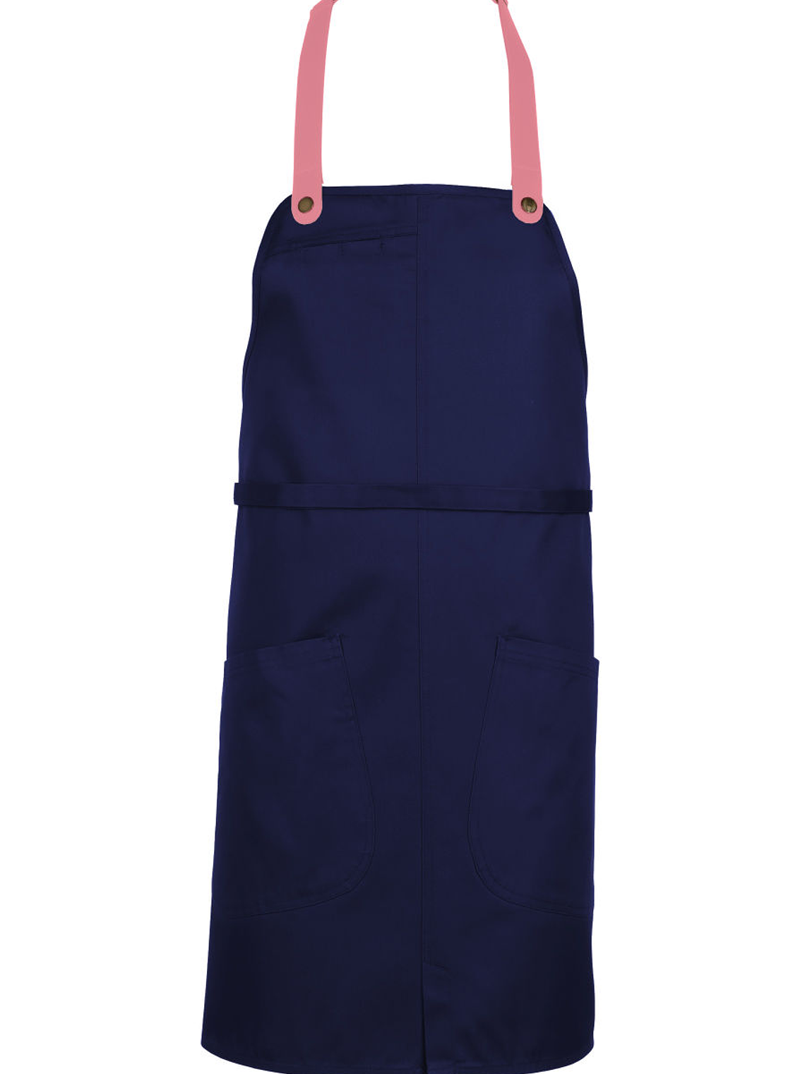 Pechera Chef Works Bundle Azul Tirantes Intercambiables en Ecocuero 1