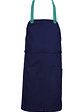 Pechera Chef Works Bundle Azul Tirantes Intercambiables en Ecocuero - Miniatura 5
