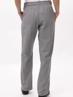 Pantalón Chef Works Pie de Poule Baggy para Mujer