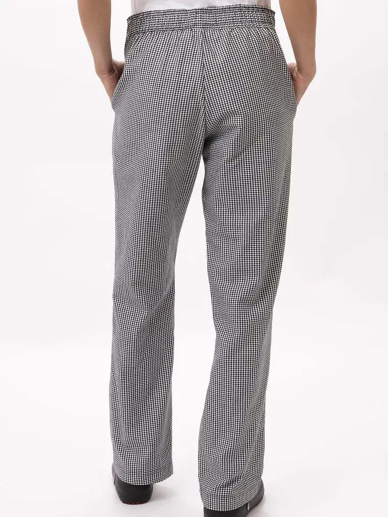 Pantalón Chef Works Pie de Poule Baggy para Mujer 2