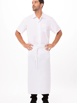 Mandil Chef Works Básico | Blanco
