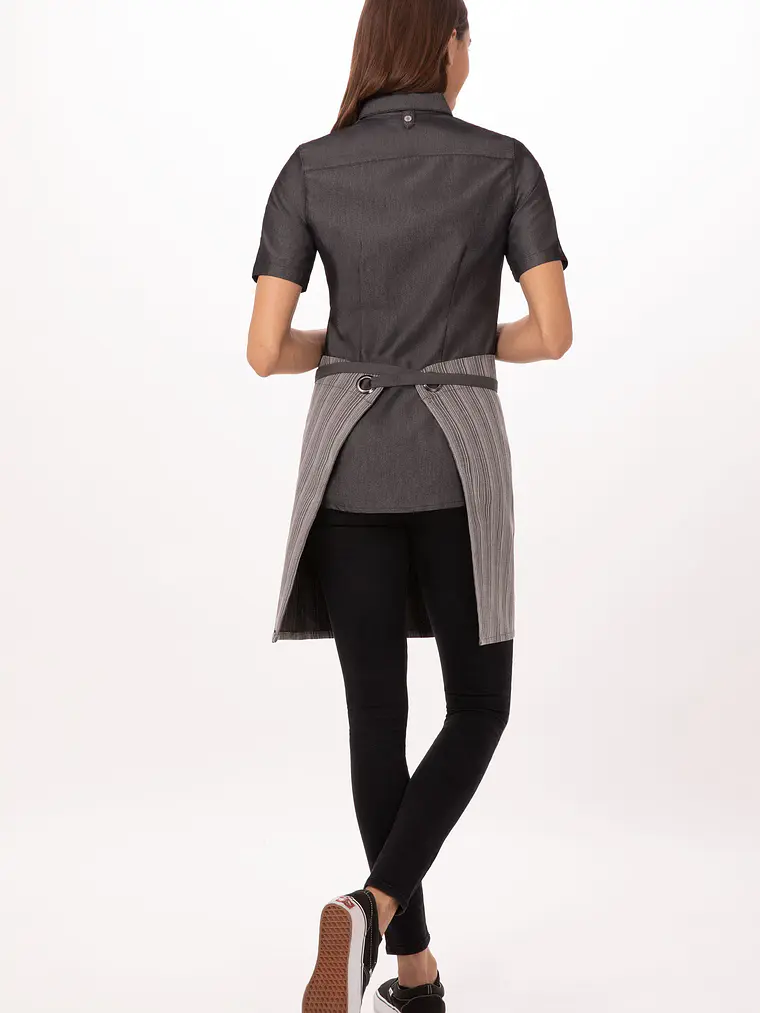 Mandil Chef Works Presidio | Gris  2