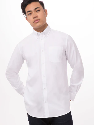 Camisa Chef Works Oxford | Blanca