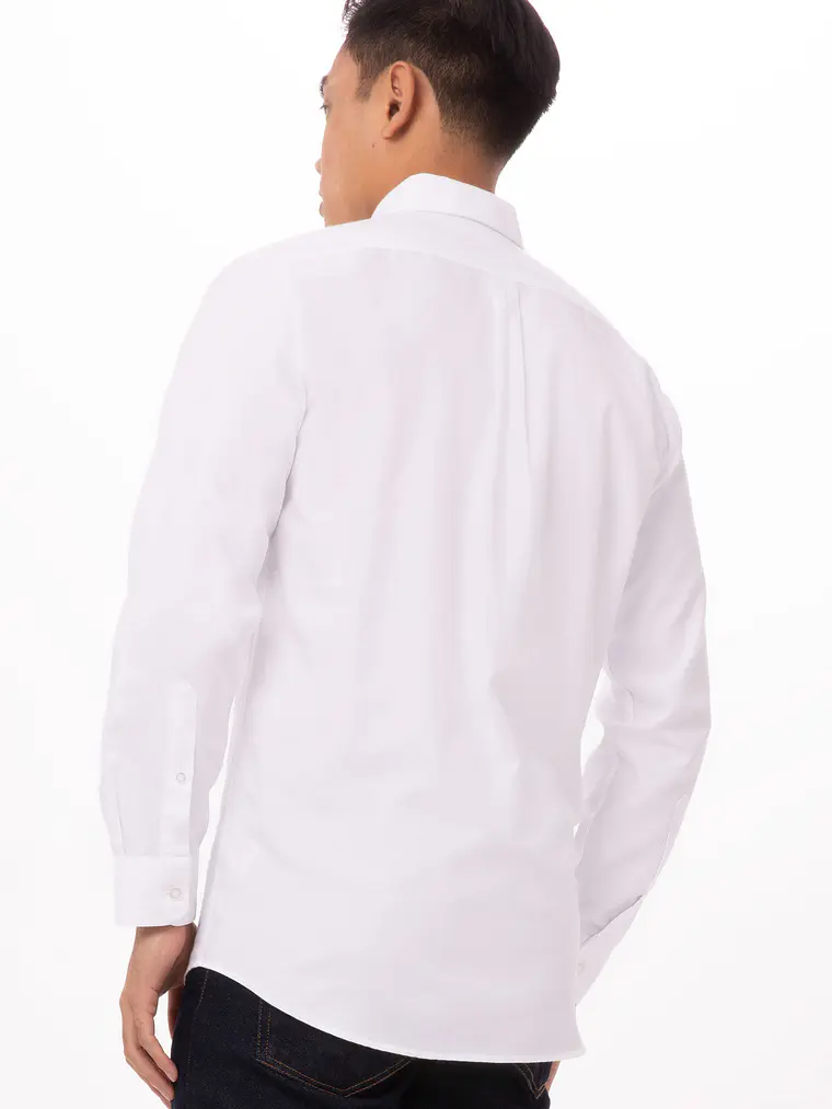 Camisa Chef Works Oxford | Blanca 2
