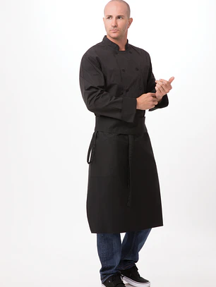 Mandil Chef Works Clásico | Negro 