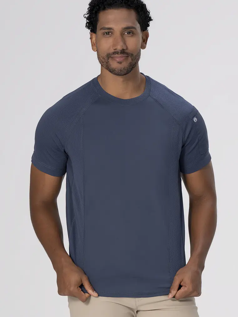 Polera Chef Works Ayres Crew Unisex 6