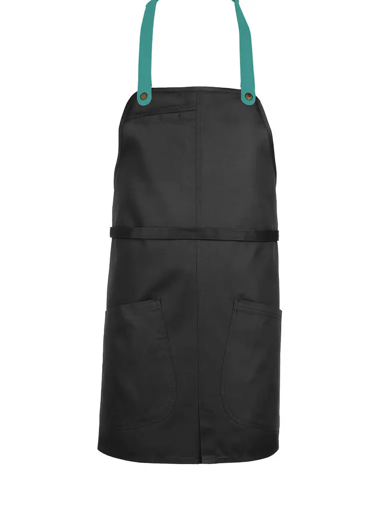 Pechera Chef Works con Tirantes Intercambiables de Eco Cuero 25