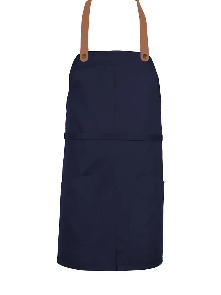 Pechera Chef Works con Tirantes Intercambiables de Eco Cuero 31