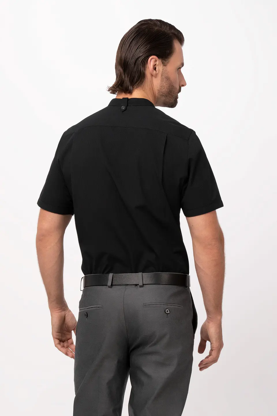 Camisa Chef Works Seersucker  7