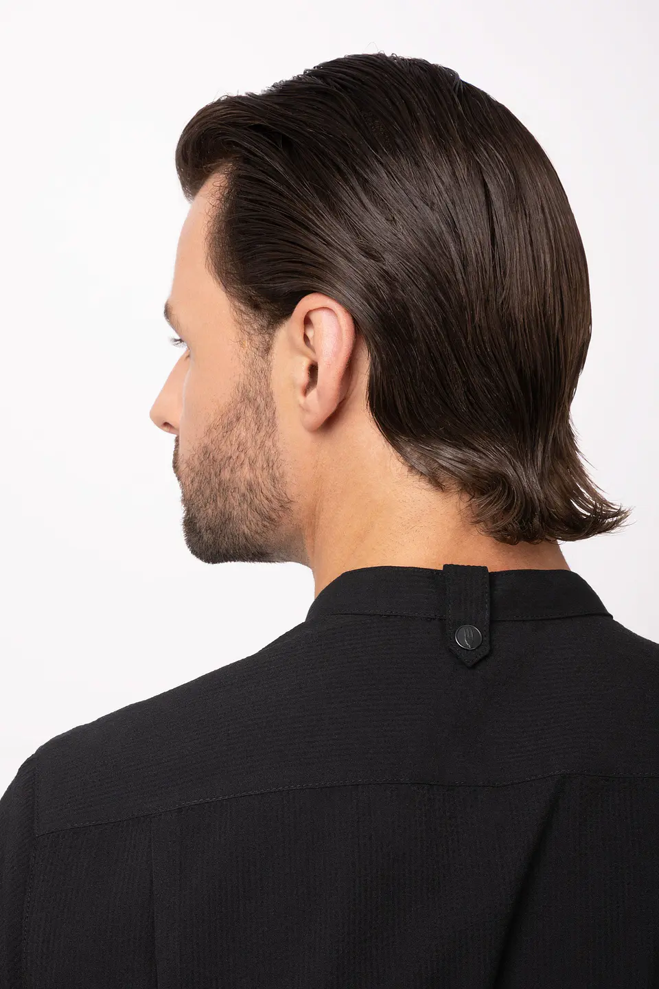 Camisa Chef Works Seersucker  9