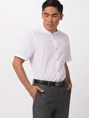 Camisa Chef Works Seersucker 