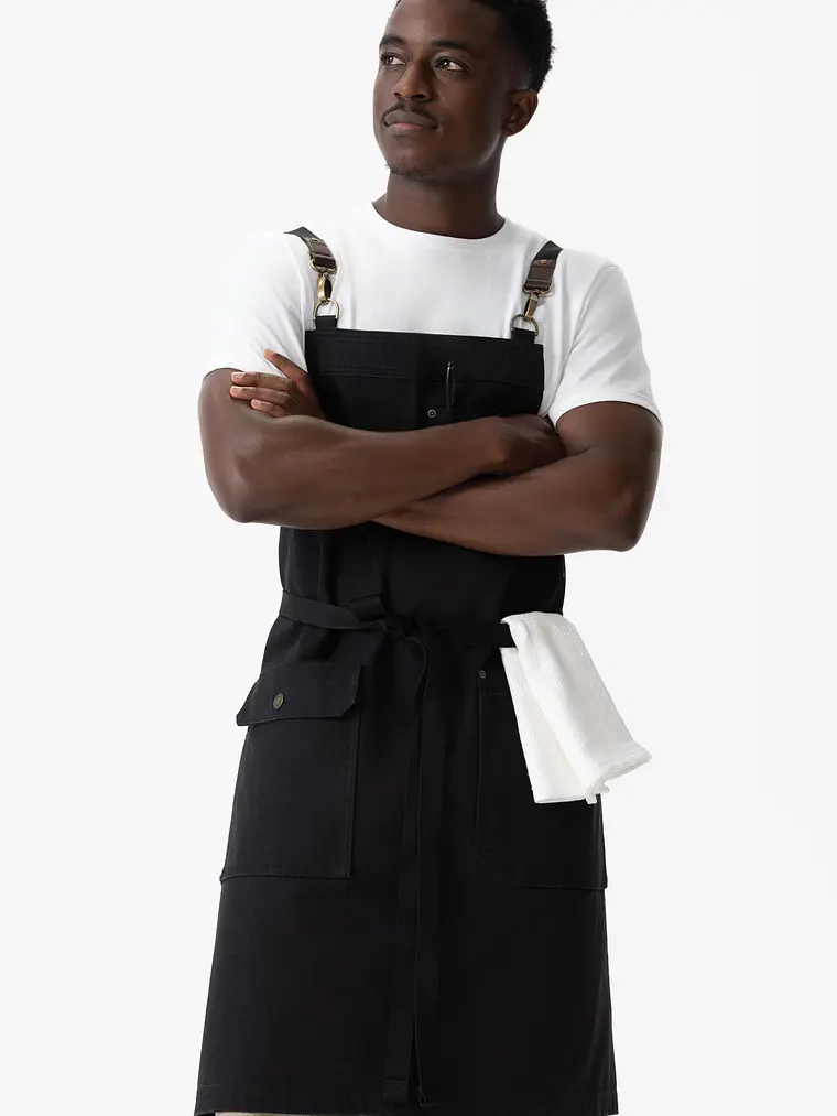 Pechera Chef Works Táctica con Detalles Eco Cuero 3