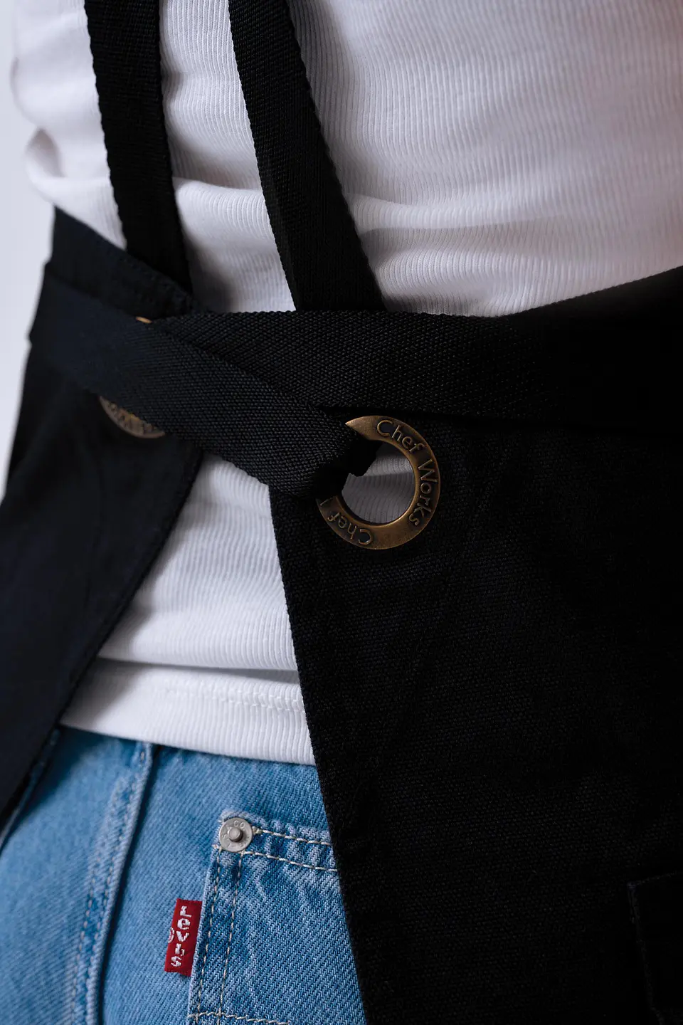 Pechera Chef Works Táctica con Detalles Eco Cuero 7