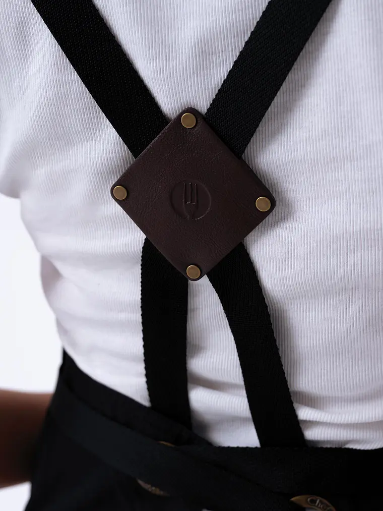 Pechera Chef Works Táctica con Detalles Eco Cuero 9