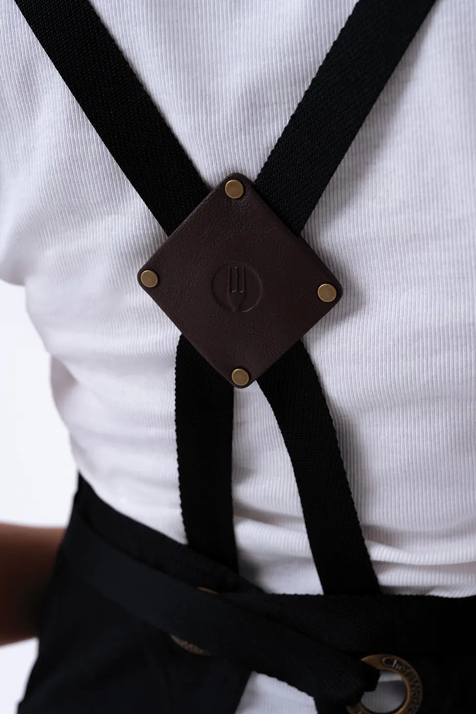 Pechera Chef Works Táctica con Detalles Eco Cuero 9