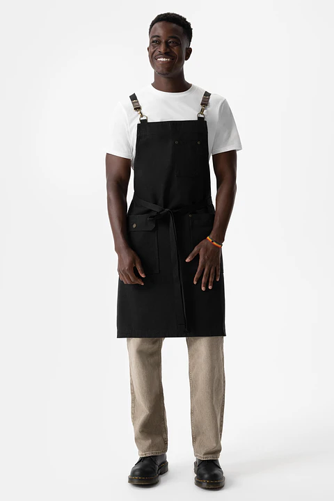 Pechera Chef Works Táctica con Detalles Eco Cuero