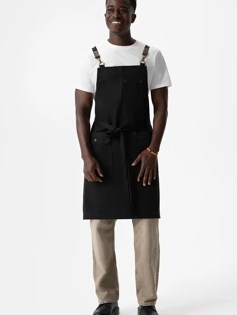 Pechera Chef Works Táctica con Detalles Eco Cuero 1