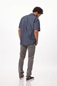 Camisa Chef Works Detroit Azul - Miniatura 4