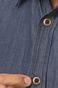 Camisa Chef Works Detroit Azul - Miniatura 5