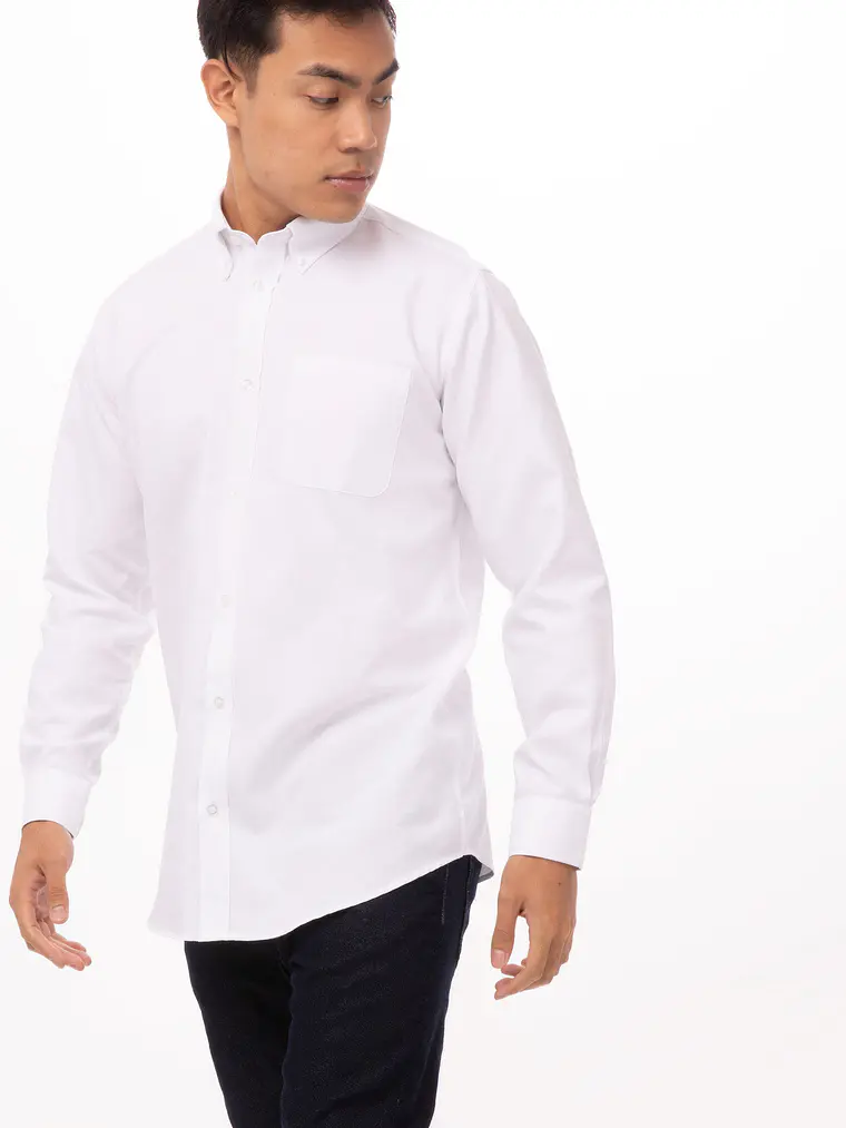 Camisa Chef Works Oxford  4