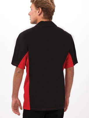 Camisa Chef Works Universal Contraste 