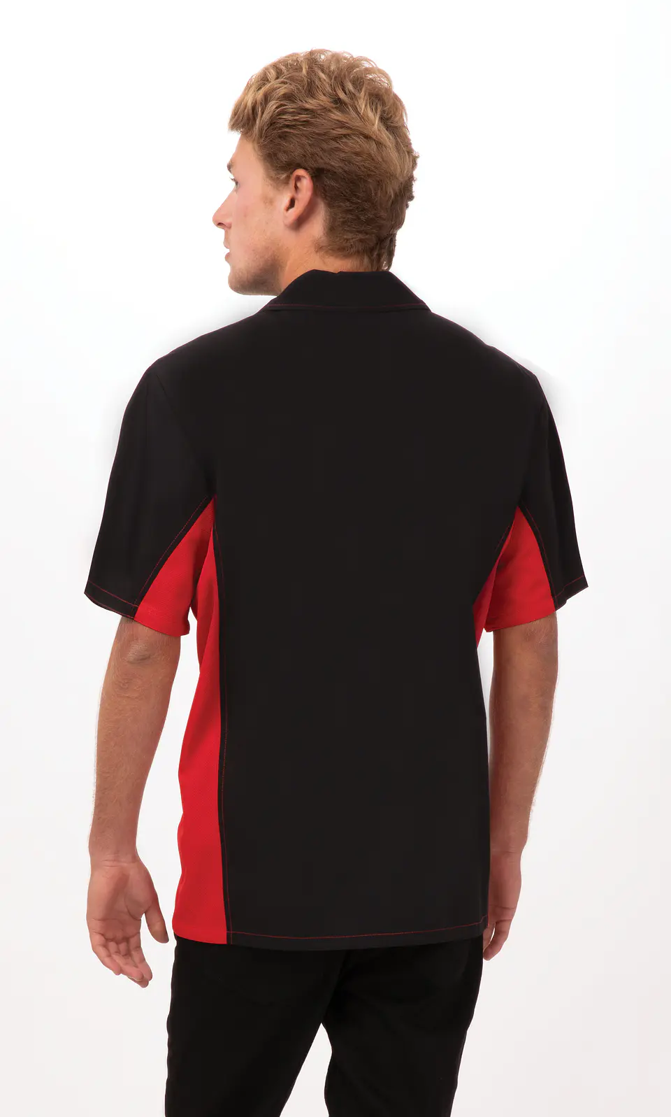 Camisa Chef Works Universal Contraste  2