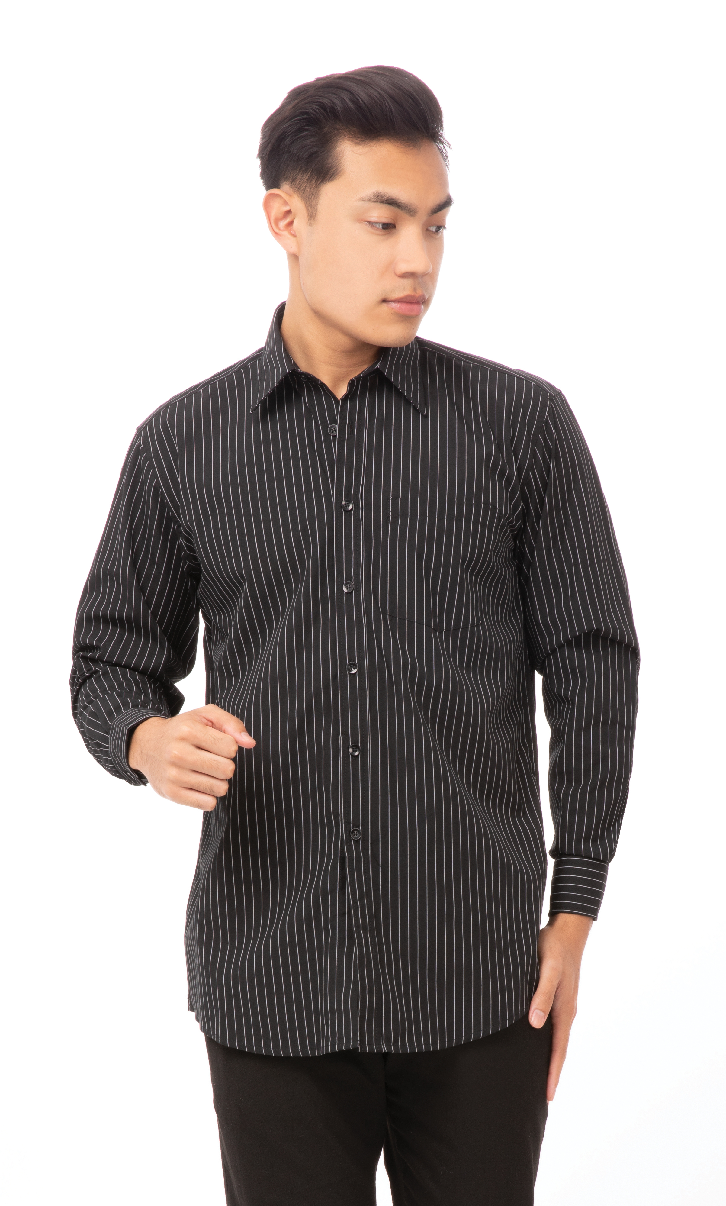 Camisa Chef Works Onyx