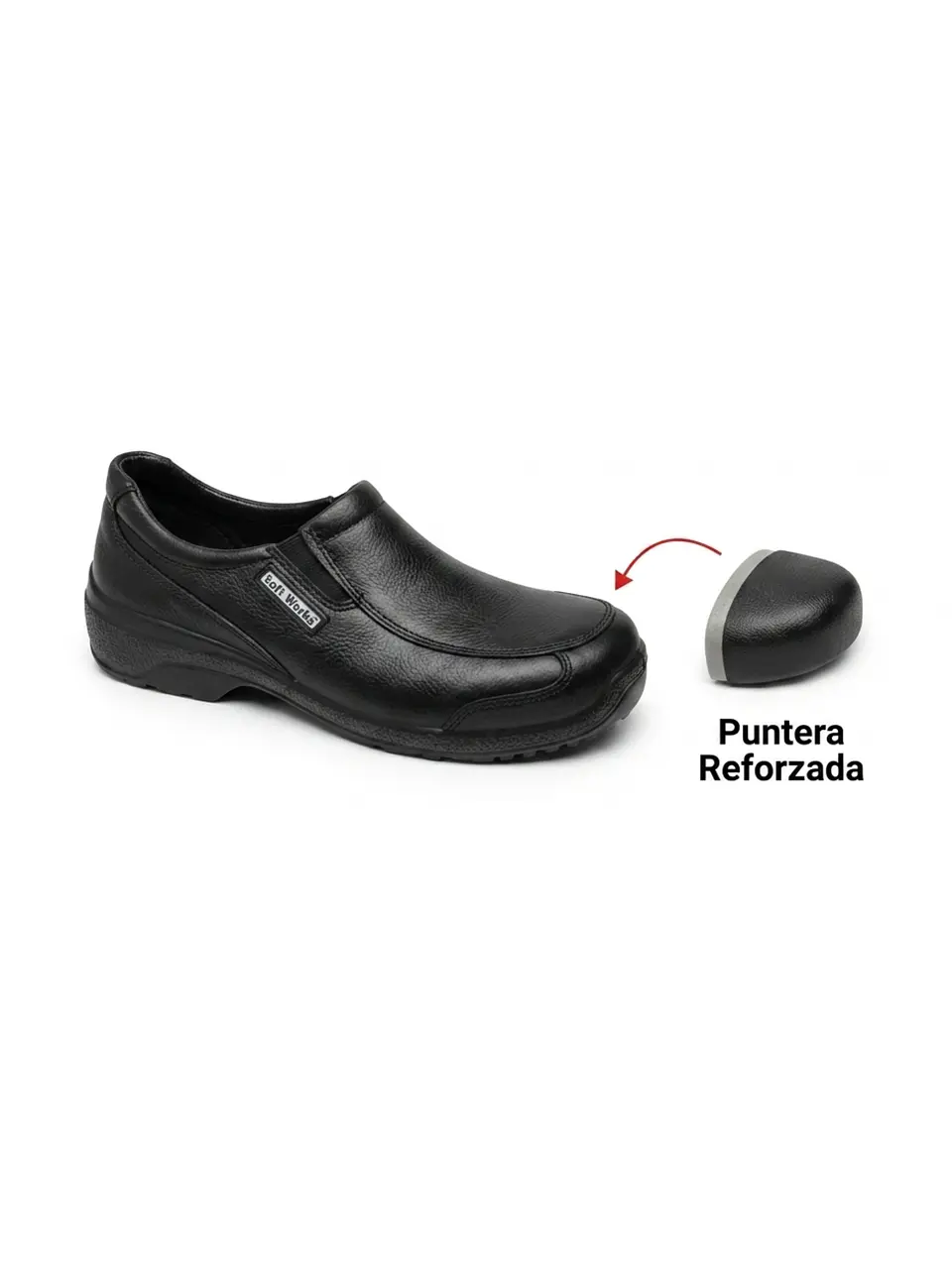 Zueco Soft Works Puntera Reforzada  1