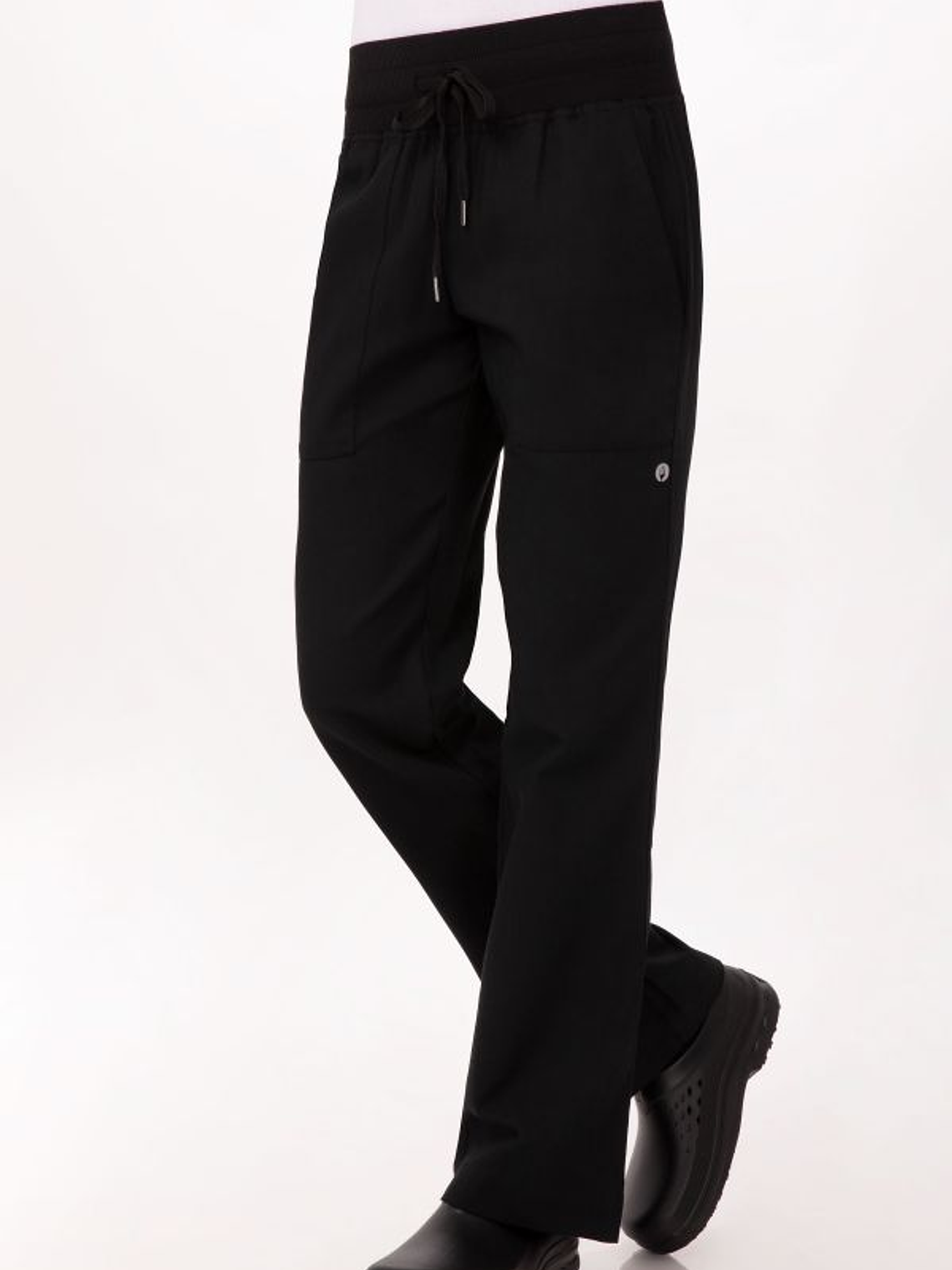 Pantalón Chef Works Comfi Mujer Negro 1