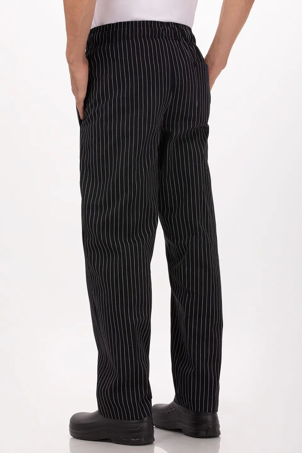 Pantalón Chef Works Baggy Rayas Diplomáticas 2