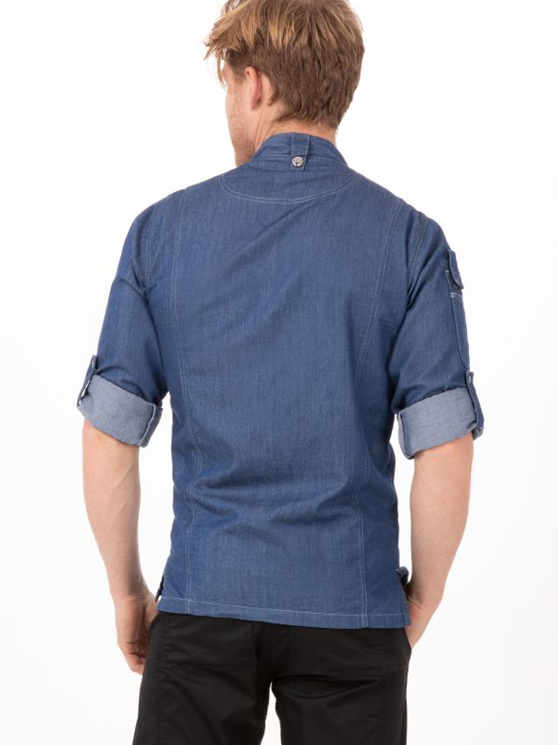 Chaqueta Chef Works Unisex  Gramercy Jeans Azul 2