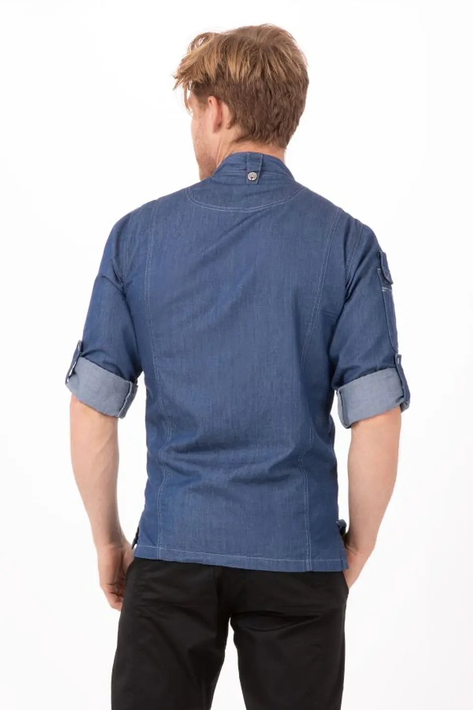 Chaqueta Chef Works Gramercy Denim Unisex  2